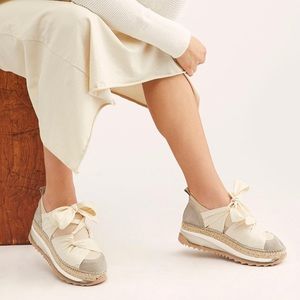 Free People Chapmin Espadrille Sneaker size 41 10